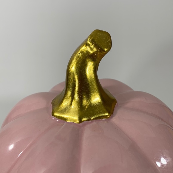 Ceramic Pumpkin Lantern By Gardeners Eden - Picture 7 of 9